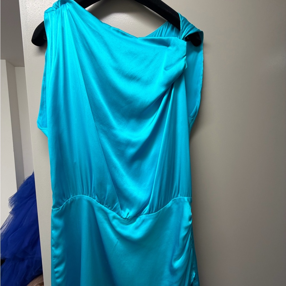 Amanda Richardson dress. Stunning color
